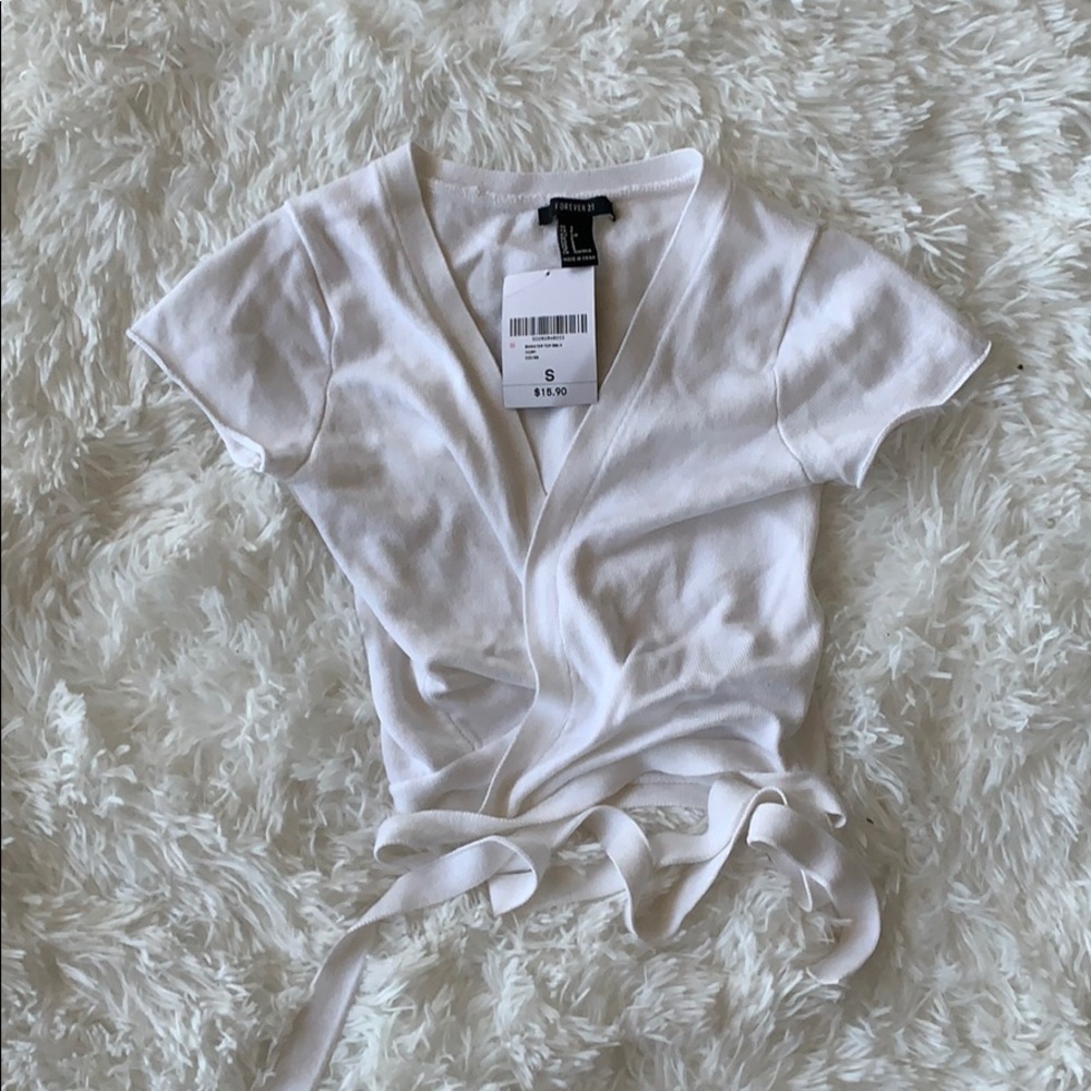 white top